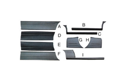 Starex/H1 2003 Decorative Board for 9seats